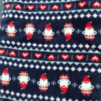 snow print polar fleece 4
