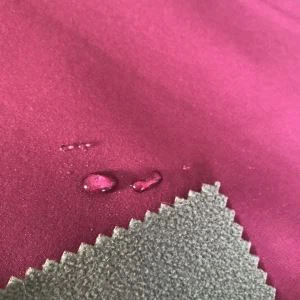 Soft Shell Fleece Fabric För Jacka