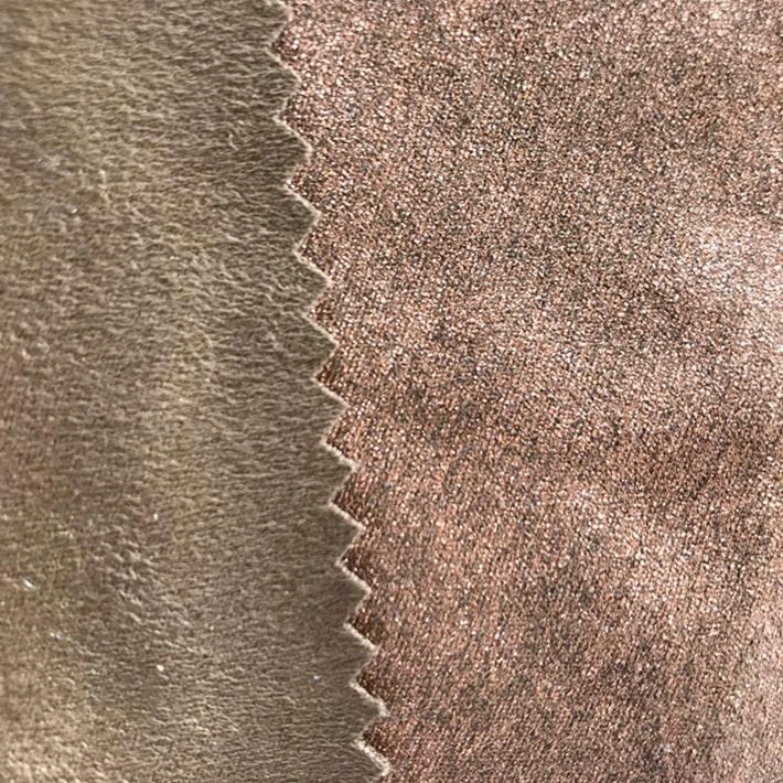 Upholyester Bronzing Suede