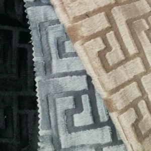 Borstad Velour Fabric